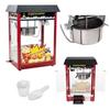 Bar Popcorn Machine with a Black Canopy