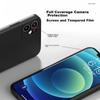 KEKLLE IPhone 11 Case, Upgraded Full Protection Camera Lens Liquid Silicone Soft, Shockproof Ultra-Thin Case, Black