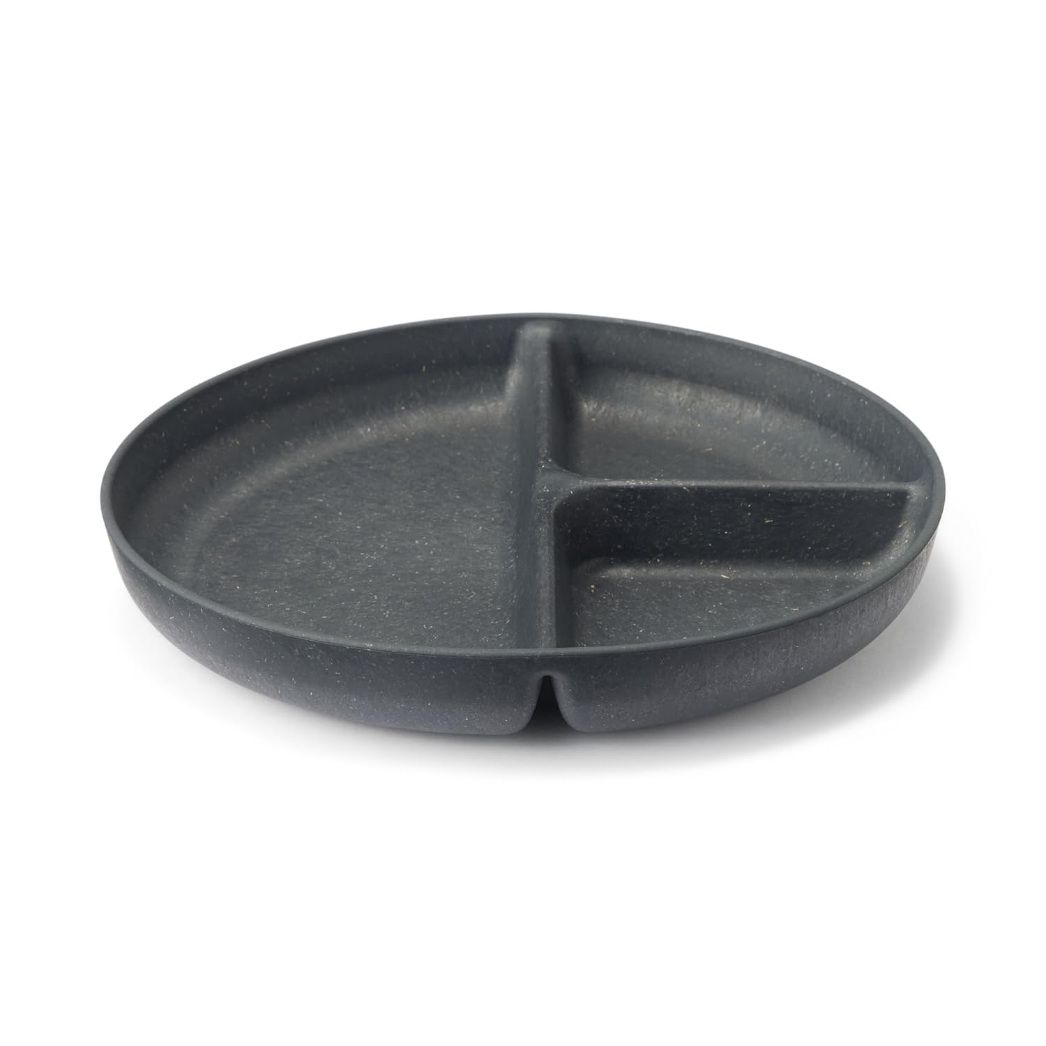 Muji Microwave-Safe Plate Dividers Made from Coconut Palm Waste Set 2 Black