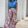 Temperament Fashionable Commuting Long-sleeved Loose Shirt High Waist Wide-leg Pants Women's Suit