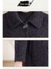 Mid-Length Imitation Mink Velvet Coat for Middle-Aged and Elderly Women - Winter Padded, Thick, Stylish for Grandma