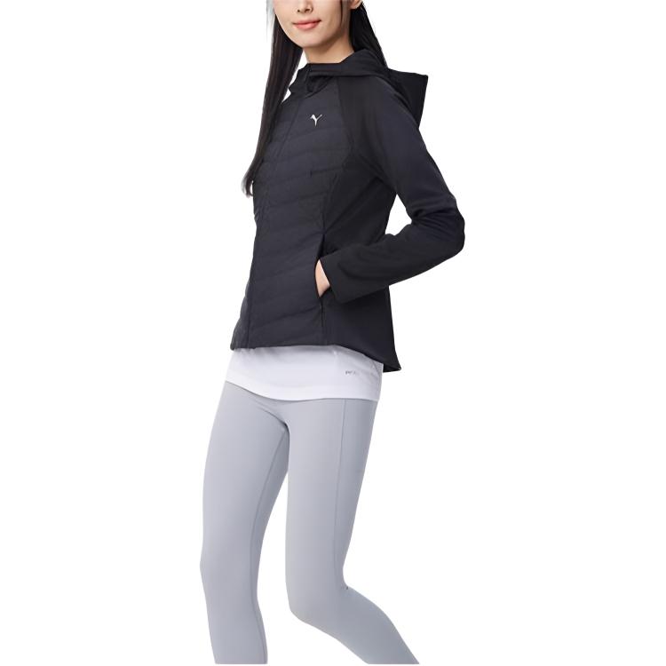 Puma Down Jackets Women's Black Hooded Moderate Other 527171-01