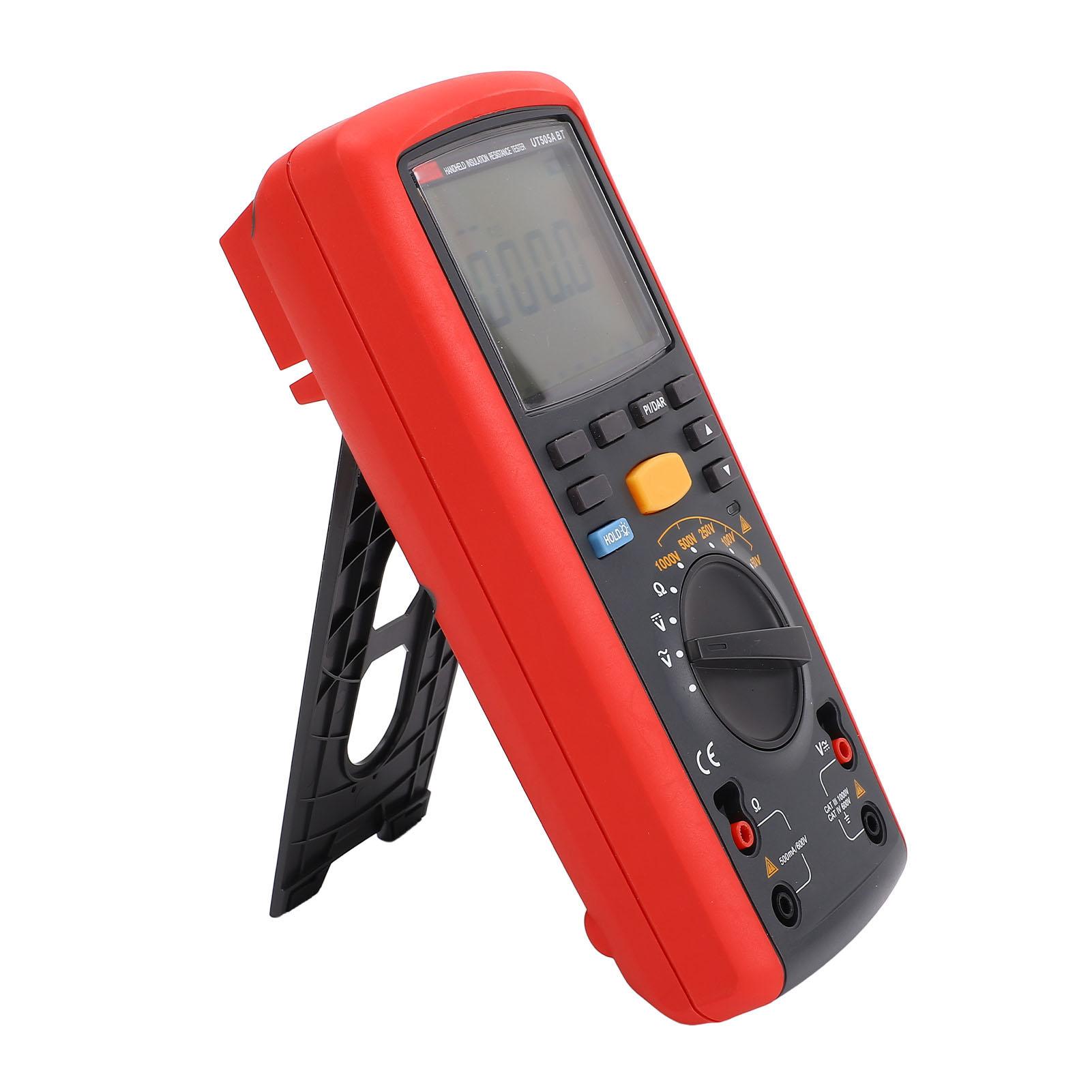 

Мегаомметр 1000В Ручний Цифровий Тестер Опору Ізоляції Висока Точність РК-підсвічування