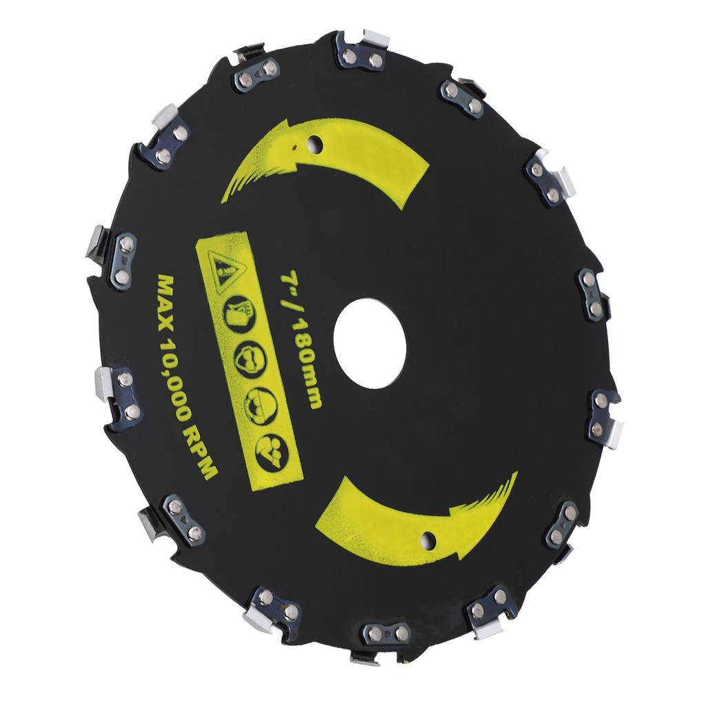 Right Angle Chain Disc Alloy Steel Blade Chainsaw Wheel Disc for Wood Plastic Carving Shaping