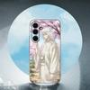 T-Tomoe Kamisama Luxury Black Phone Case For Samsung Galaxy S23 S24 S25 Ultra S22 Plus S21