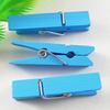20 Adet Çok Renkli Ahşap Clothespins Ahşap Çamaşırhane Clothespins Kağıt Craft Klip
