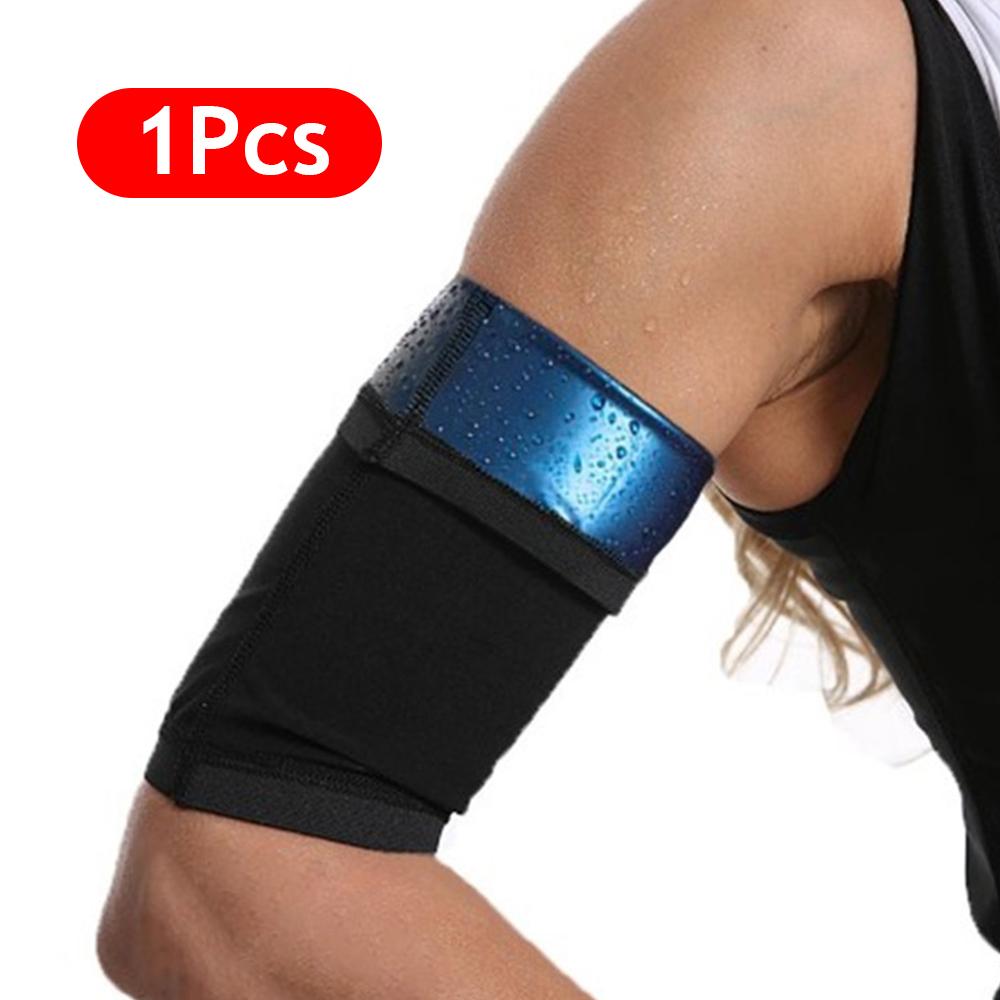 

1PC Arm Shaping Burst Sweat Arm Band Fitness Yoga Exercise Band Slimming Sweat Sauna Sleeve Arm Wrap Protector For Women