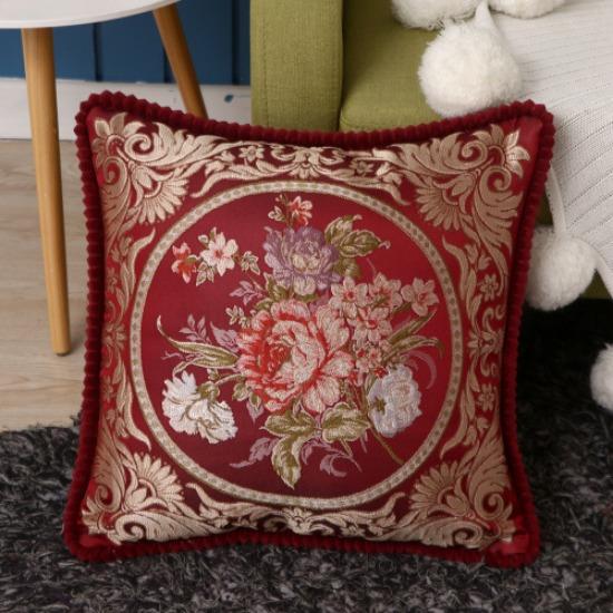 Jacquard High Precision Bedside Cushion Soft Covered Cushion Large Backrest Nordic