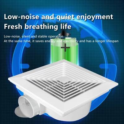 Ceiling Exhaust Fan For Kitchen Bathroom Strong Suction Silent Ventilation Fan With Pure Copper Motor/Energy Saving Design
