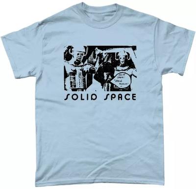 T-shirt Spazio Solido 801 Museo della Musica Retro Elettronica Anni '80 Sci-Fi Kraftwerk Suono