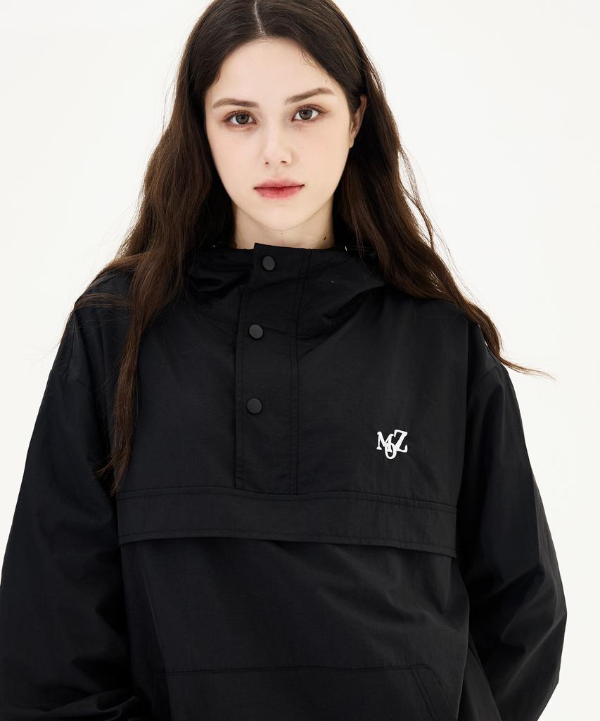 Mozmoz Soft Mesh Anorak Jacket Black