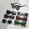 New Vintage Cat Eye Sunglasses Women Sexy Gradient UV400 Protection Retro Fashion Shades Female Designer Brand Sun Glasses