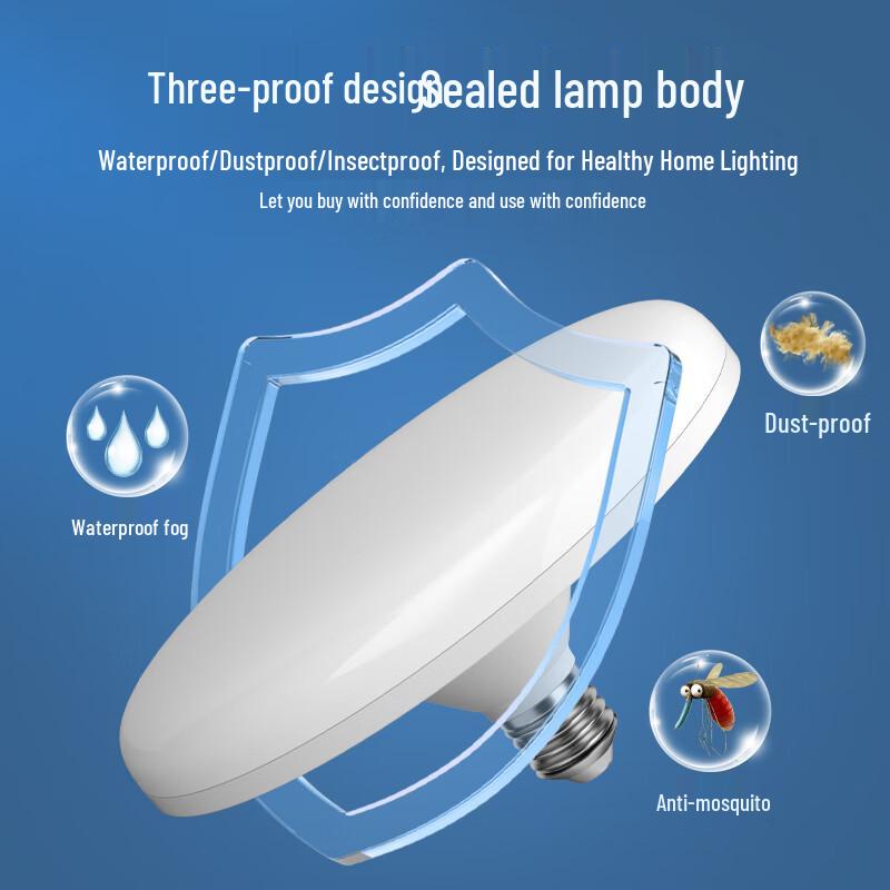 Jinggong LED Tri-Proof UFO E27 Screw Light