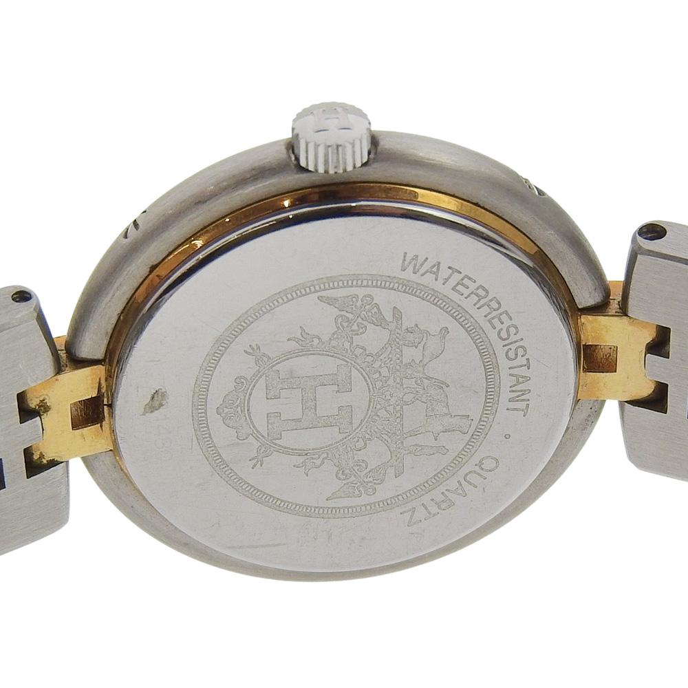 HERMES profile Watches SilverDial Stainless Steel Quartz Analog display Women Used