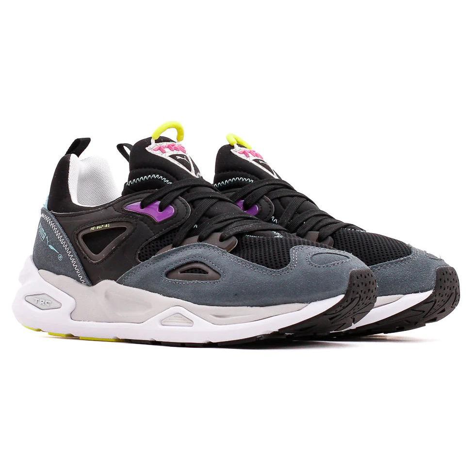 Puma TRC Blaze Black Dark Slate Unisex Sneakers 384958-01