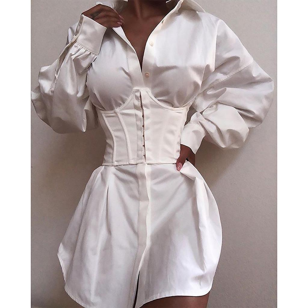 High Waist Corset For Women Lace Up Goth Bustier Top Body Shapewear Women Female Push Up Bustier Waist Clips For Dresses