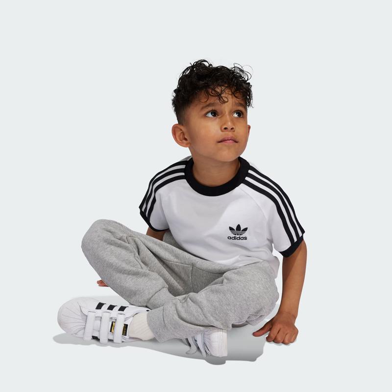 Adidas Originals Adicolor T Shirt White Children Aged 3 7 Years Old JE0517