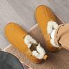 New Men's Classic Winter Fashion Cotton Shoes Low-cut  Short Mid-calf Casual Ssnow  Boots