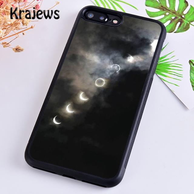 Krajews Moonlight Moon Phases Phone Case Cover For iPhone 16 15 SE2020 14 6 7 8 Plus 11 12 13 Pro Max Plus Coque Shell Fundas