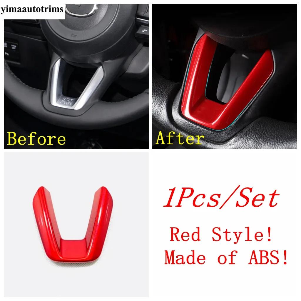

Steering Wheel / Gear Shift Head / Front Grille Strip / Read Light Lamp Cover Trim Accessories For Mazda CX-5 CX5 2017 - 2024 Steering Wheel -U