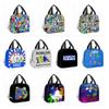 Rainbow Friends Cartoon-Stil Lunchtasche Dicke Aluminiumfolie Isoliert Picknicktasche