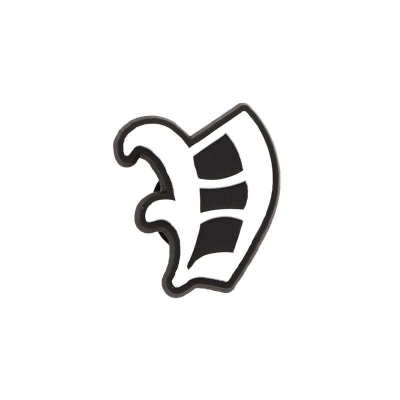 Maxun Old Alphabet Shoe Charms Letter Decoration for Clog Sandals Cute Grapheme Bracelet Party Accessories Favor 1 PCS