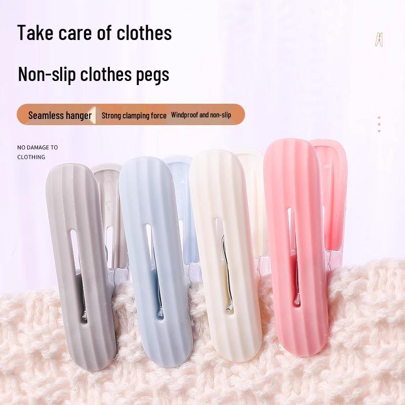 Windproof Plastic Clothes Clips for Rack or Quilt Drying