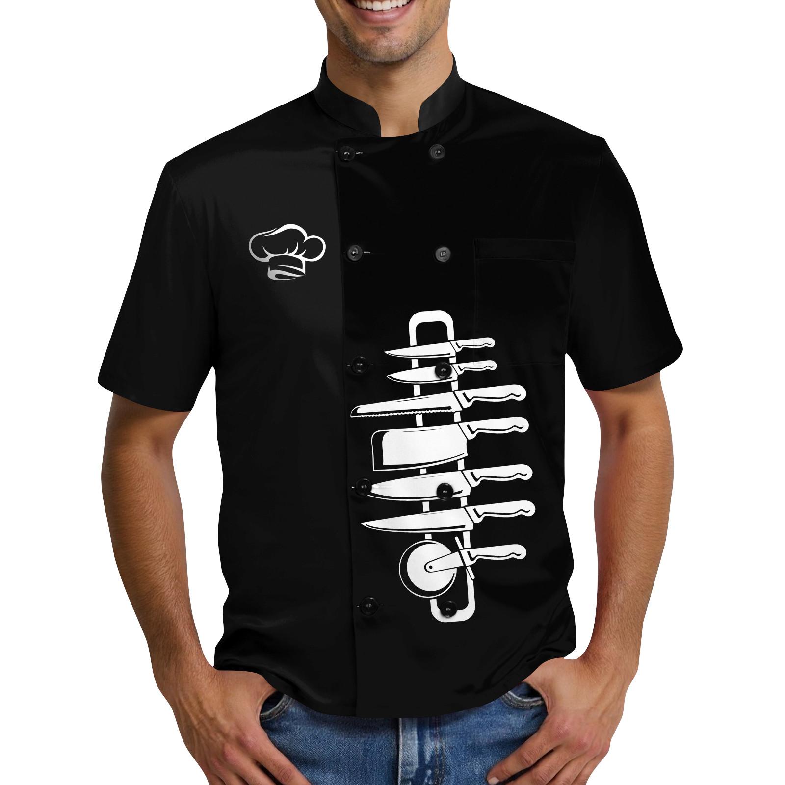 

Популярные элементы принта шеф-повара мужская униформа шеф-повара M тёмно-синий