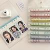 A6 Transparente PVC Hülle Loseblatt Kpop Idol Kartenalbum Aufbewahrungsbuch Ordner Pocards Tagebuch Notizbuch Hülle Schulbedarf Qualität