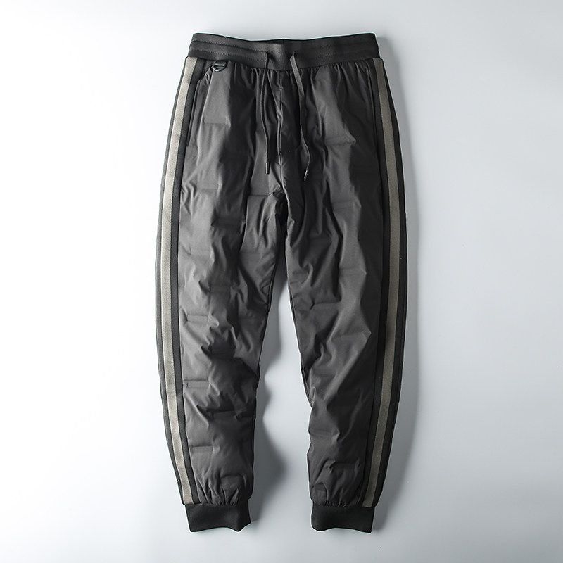 Foreign Trade End Order Cut Label Winter Export Men s Pants Black 3XL