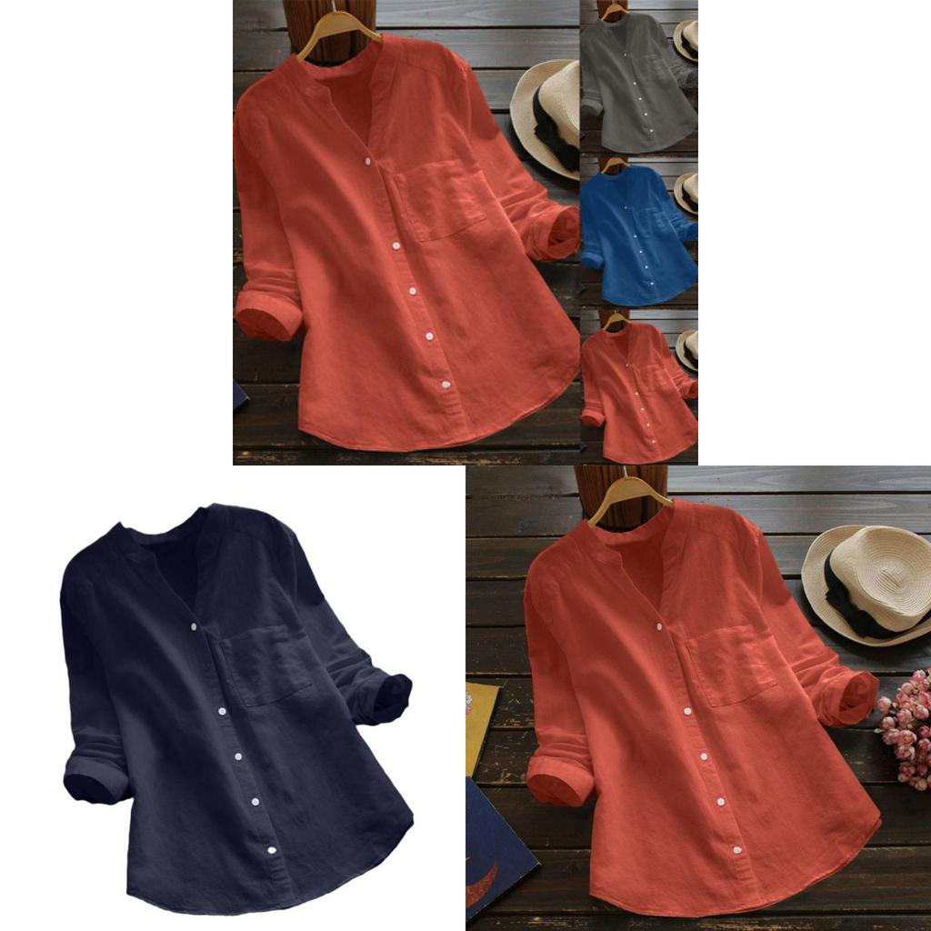 Relaxed Polyester Casual Shirt With Pockets For Daily Wear