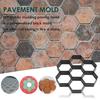 9Styles Hage Dekor DIY Driveway Betong Stepping Asfaltering Hage Road Mold Patio Stone
