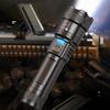 Telescopic Zoom Flashlight USB Rechargeable Zoomable Lamp Outdoor Lighting For Fishing, Riding, Camping, Hunting