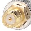 10Pcs RF Coaxial Cable Adapter SMA Female to BNC Female Coax Line Connector Set Kit