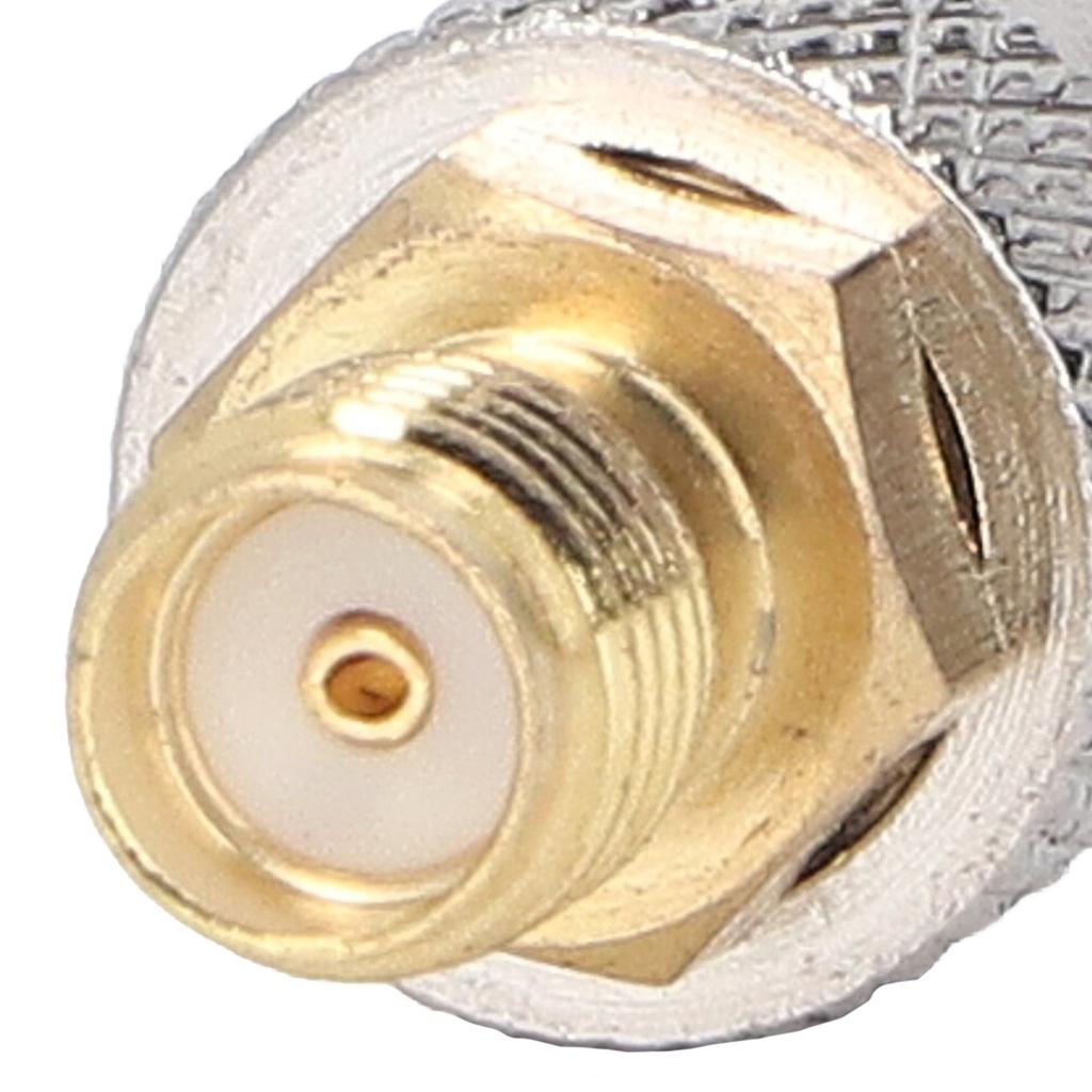10Pcs RF Coaxial Cable Adapter SMA Female to BNC Female Coax Line Connector Set Kit