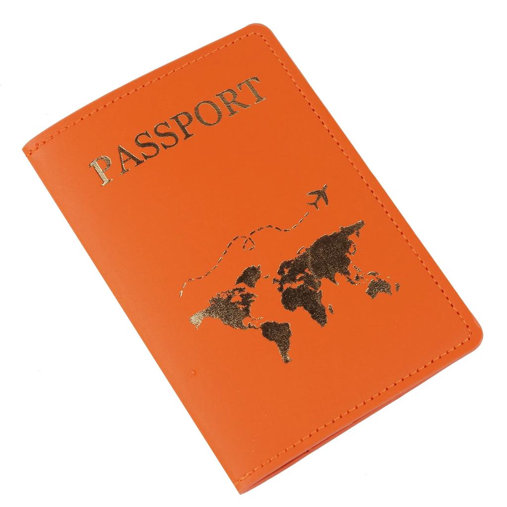 New Travel Passport Covers Women Men Passport Cover Passport Holder ID Card Holder Flight Ticket Clip Travel Accessories