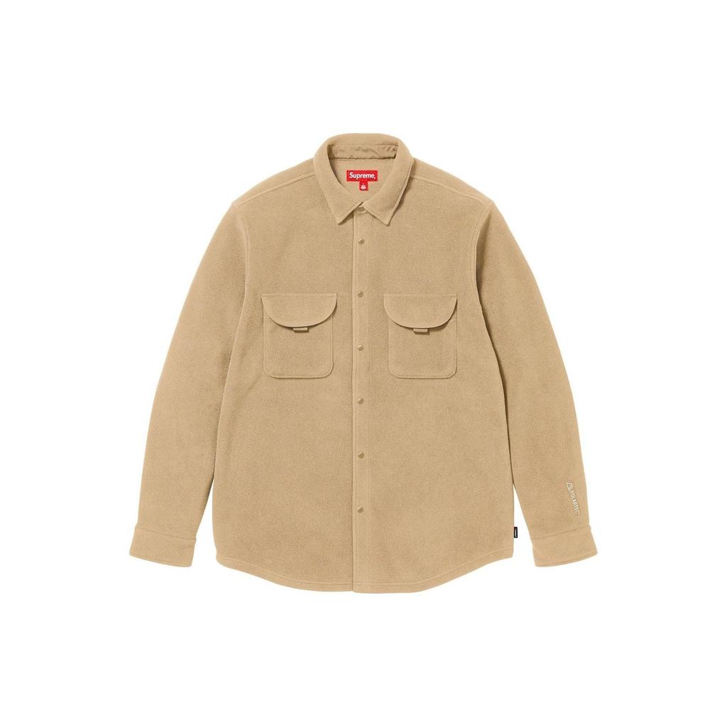 Supreme x Polartec Shirt 'Red' Men's SUP-FW23-244