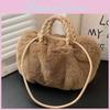 Stylish Urban Plush Cloud Wrinkle Bag Soft And Versatile Shoulder Crossbody Bag