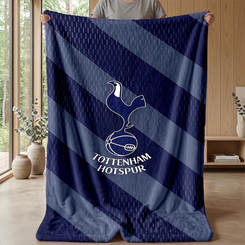 Tottenham Hotspur Theme blanket Soft Flannel Fleece Blanket Warm Lightweight Throw Blanket for Home Sofa Bed