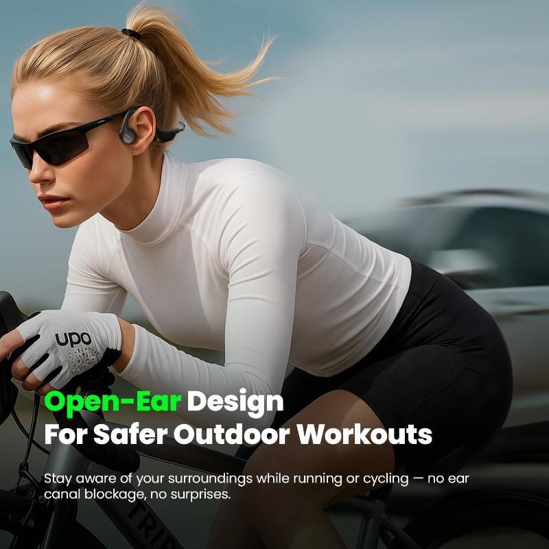 1PC Bone Conduction Bluetooth Headset Long Battery Life Wireless IPX5 Waterproof Sports Headset Suitable for Running
