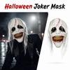 Creativity Scary Clown Mask Spooky Full Face Mask Easy To Wear Terrifying Cosplay Mask  Male Female