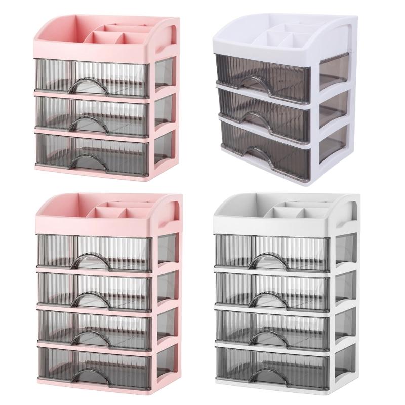 Portable Sturdy PP Drawer Cabinet Home Accessory for Desktop Organization Stylish for Various Office Items Storage