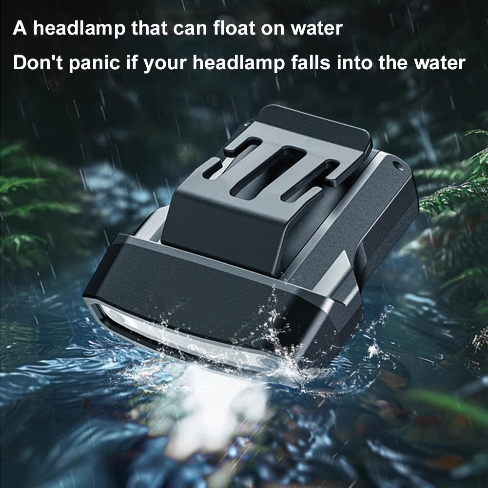 Headlight Fishing Specific Cap Clip Light Sensing Strong Light Charging Head Mounted Clip On Ultra Long Endurance Night Fishing