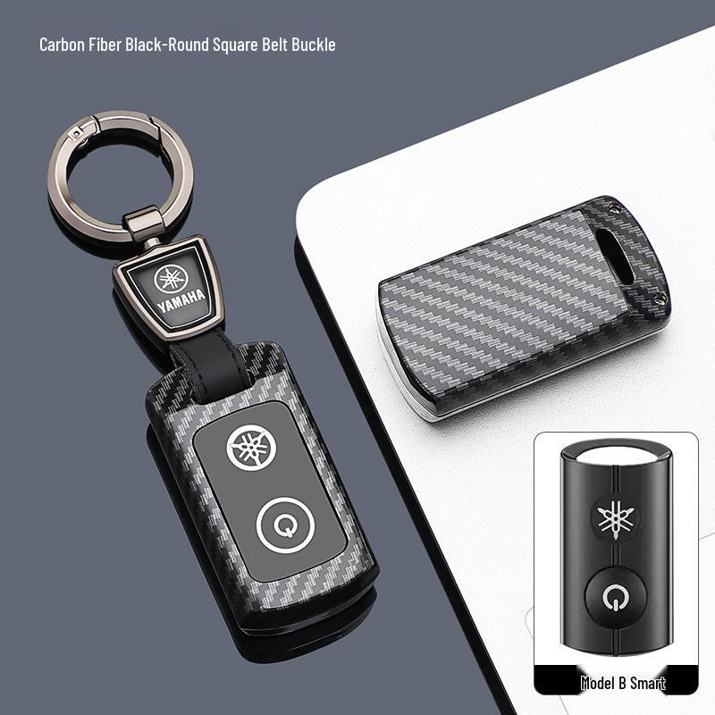 Yamaha XMAX300/NMAX155 Carbon Fiber Key Cover for Motorcycle Remote