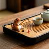 Fish Tank Side Mini Resin Cartoon Fishing Cat Kitten Hanging Creative Fun Micro Landscape Office Ornaments Aquarium Decoration