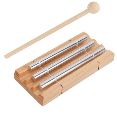 Clopoței de vânt cu trei tonuri Instrumente de percuție Orff Ajutoare didactice pentru copii Clopoței de vânt