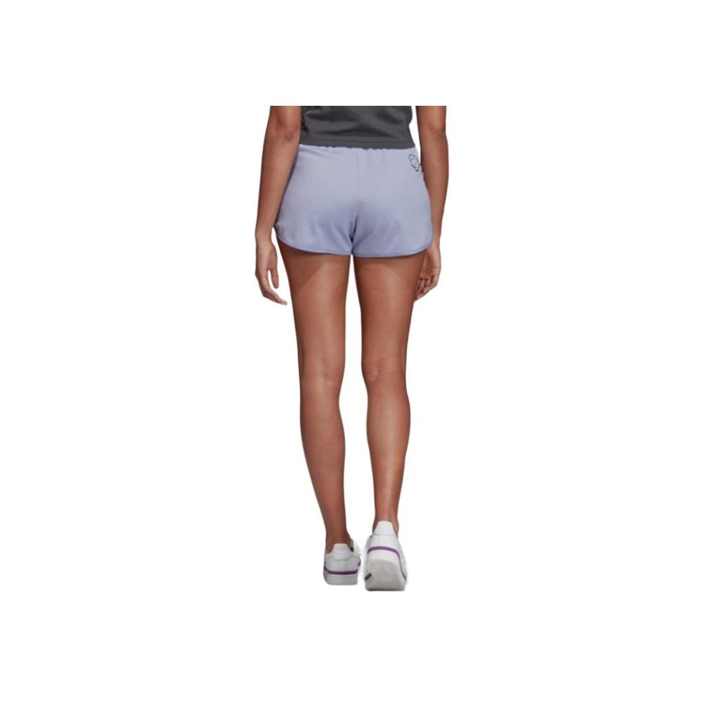 adidas Originals Floral Fashion Comfortable Breathable Quick-Dry Sports Shorts Women Shorts Purple DX4259