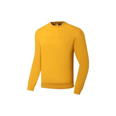 Li Ning Fitness Series Sweatshirt Men's Yellow AWDSA49-4