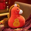 Chaveiro de Pônei de Pelúcia da Sorte do Ano do Cavalo Com Pelúcia Curta Macia Para Presente Coleção