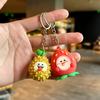 Cartoon Fruit Keychain Creative Cute Children's Prize Gift School Bag Pendant Kindergarten Gift Wholesale